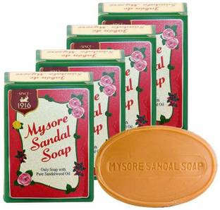 MYSORE SANDAL soap 75g pack of 4