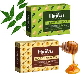Hiniva Beauty Organic Beauty Soap for Unisex use Pack Of 2