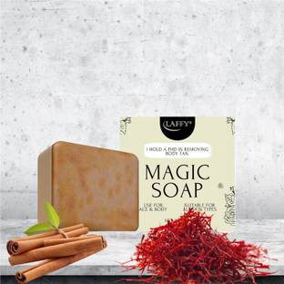 LAFFY Royal Glow Soap – With Saffron, Sandalwood & Multani Mitti