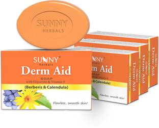 Sunny Herbals Derm Aid Soap (Berberis & Calendula)