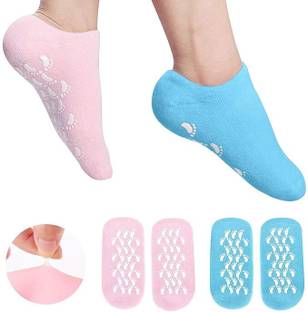 YCVARIYA Ultra-Soft Moisturizing Gel Socks, Gel Spa Socks For Repairing Head Support