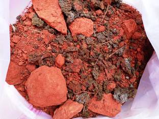Jinka Lakshmi Collections Red Soil For Plants and Garden 5kg Powder for Indoor and Outdoor Gardens Soil, Manure