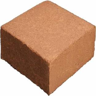 EasySeeds Cocopeat Brick 1Kg Pure Coir Potting Mixture