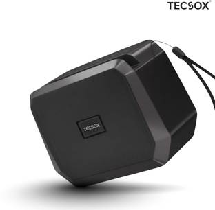 TecSox Blast Pro 12W Speaker Bluetooth V 5.3 with USB,SD card Slot,Aux,3D Bass 12 W Bluetooth Party Speaker