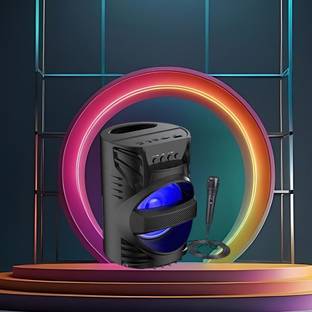 GUGGU DJ Box Speaker with FM Radio, 5 W Bluetooth Party Speaker