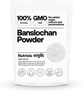 Nutrixia Banslochan Powder-Tabasheer-Bambusa Vulgaris - Bamboo Camphor Vanslochan