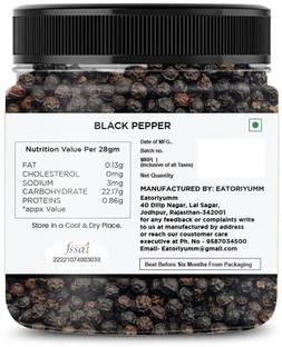 Eatoriyumm Grade - Bold Size | Black Pepper- Kali Mich