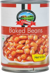 caneen Baked Beans in Tomato Sauce | Vegetarian Protein-Packed Meal | No Preservatives