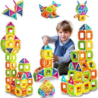 ALEXHUBS Newest Click Bricks Interlocking Building Block Learn and play Toys for Kids