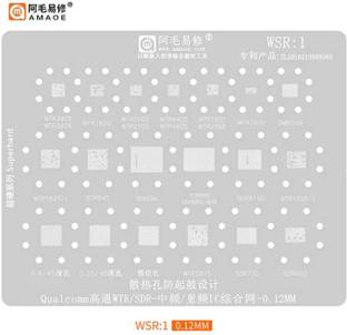 AKT AKT AMAOE WSR-1 STENCIL WTR 3905,WTR 1620,WTR 2605,WTR 4905,WTR 2955,WTR 2600,SDR 8150,WTR 1605/L,SDR845 WTR5975,SDR660 Wtr & Sdr,IF, WIFI, IC Stencil