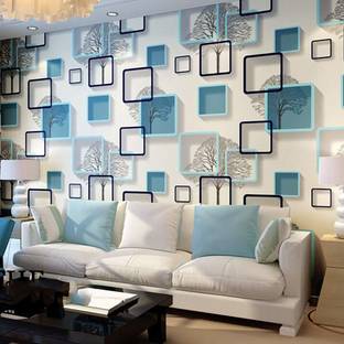 Uratech 1000 cm Waterproof Wall Sticker for Living Room & Bedroom, Kitchen Stickers Self Adhesive Sticker