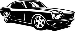 Azan Creation 76.2 cm Racing Car Wall Sticker for Bedroom Size - 76X30 CM Self Adhesive Sticker