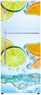 parth decor 160 cm DOUBLE DOOR FRIDGE STICKER (60X160) CM Self Adhesive Sticker