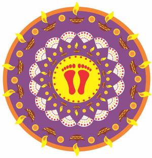 Aalam Designs 48 cm Wall Sticker Self Adhesive Sticker