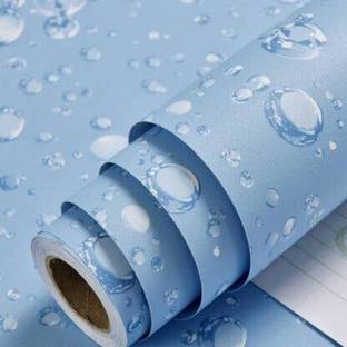 WallWonders Vinyl Nature Blue Wallpaper
