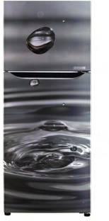 Advance Home Décor 60 cm Abstract 3D water drop Fridge wallpaper poster Adhesive Vinyl Sticker Fridge wrap Decorative sticker (pvc vinyl covering area 60cm X 160cm ) Self Adhesive Sticker