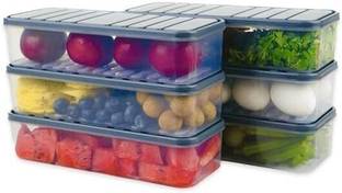 Zigmo Plastic Fridge Container for Kitchen ,Vegetable ,Fruits Box Storage Basket