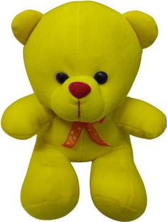 ATISHAY RETAIL Soft/Stuffed Yellow Teddybear for Kids,Plush Toy,Birthday Gift, H-27cm