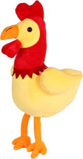 Eshopys Real Rooster (Cock) Soft Toy for Kids - Pack of 1  - 40 cm