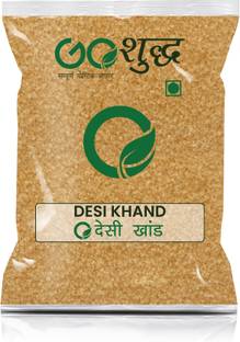 गोशुध प्रीमियम क्वालिटी देसी खंड (रॉ शुगर)-1Kg (1 का पैक) चीनी