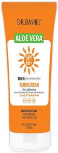 DR.RASHEL Sunscreen - SPF 60+ PA+++ SKIN LIGHTENING ALOE VERA SUNSCREEN SPF 60+