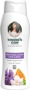 The Soumi's Can Product Sunscreen - SPF 50 BRIGHTNESS LOTION HAND & BODY - SPF 30 (200 ml)