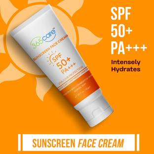365Care Sunscreen - SPF 50 PA+++ UVA/UVB Protection No White Cast Lightweight Fast Absorbing For Men & Women