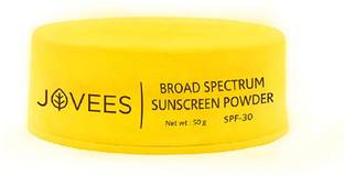 JOVEES Sunscreen - SPF 30 Broad Spectrum Sunscreen Powder With SPF 30 | For Oily Skin
