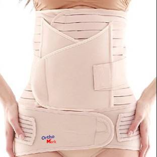 OrthoMark New Mom essential Postpartum abdominal Belt after delivery 3 in 1 Large 40" -46"