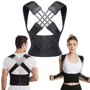 Fitlux Care Back Brace Fixer for Men & Women | Shoulder Chest Straight Belt Posture Corrector