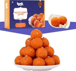Lynk Motichoor Ladoo - Celebrate with Sweetness, Luxury in Every Bite, Perfect Gift Box