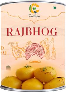 CURDLEY Raj Bhog | Premium Indian Dessert | Soft & Spongy Tin