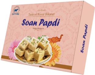 Go Fresho Soan Papdi, Indian Sweets Pack Box