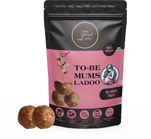Think Ladoo To Be Mum Multigrain Ladoo | Sugar-Free, High Protein, 20 Pcs for Pregnant Women Pouch