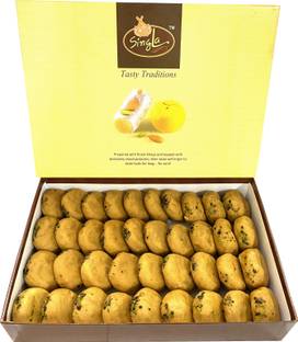 Singla Brown Peda Burfi Sweets 1Kg Box