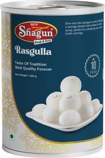 Bfp Shagun Rasgulla Bikaneri Sweets Soft Vegetarian Tin