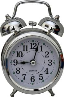 BBD Kitchen Shop Analog Silver Clock