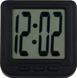skarsh Digital Black, car timer table top clock stop watch with alam timer Clock