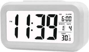 Adonai Digital White Clock