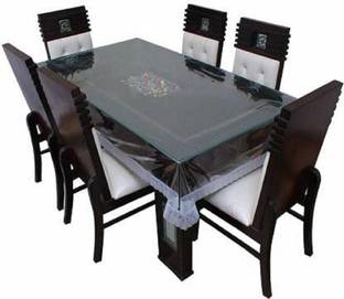 CHANDER Solid 6 Seater Table Cover