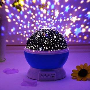 Plexus Star Master Rotating Moon Night Light Lamp Projector with Colors and USB Cable Table Lamp