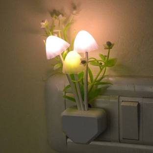 VIRTUAL WORLD Mushroom Lamp Automatic Sensor Light Multi Color Changing Night Lamp Night Lamp