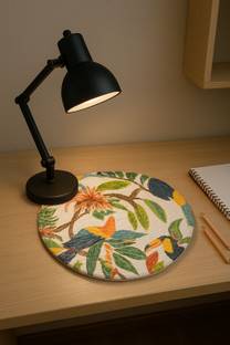 AARAVI TRADERS Round Pack of 1 Table Placemat