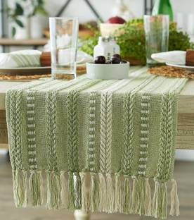 YDHEK CREATIONS Green 72 cm Table Runner