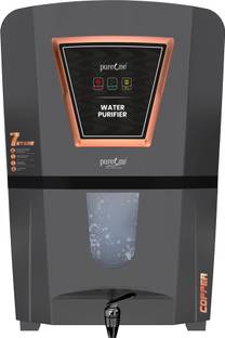 PureOne Drizzle 12 L RO + UV + UF + Minerals + Alkaline Water Purifier