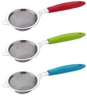 Gree9 Store Chhani for Tea & Coffee, Tea Filter Stainless Steel, Pack of 3 - Tea & Coffee Strainer