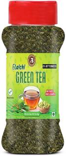 Brew Lab Elaichi Green Tea | Effective Than 10% Tea Bags | No Dust Only Leaves | Cardamom Green Tea Plastic Bottle