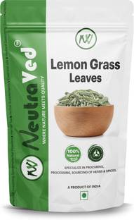 NeutraVed Lemongrass Herbal Tea Leaves Boost Metabolism Used for Detox Lemon Grass Herbal Tea Pouch