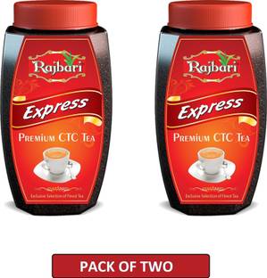 Rajbari Express 250gx2 | Strong & Robust Tea | Bihar Origin | With Aromatic Long Leaves Tea Plastic Bottle