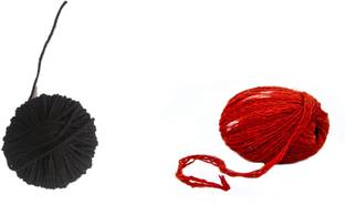 oramsa Black Cotton Thread !! Puja Dhaga !! Kalawa !! (10m each) Combo ) Thread